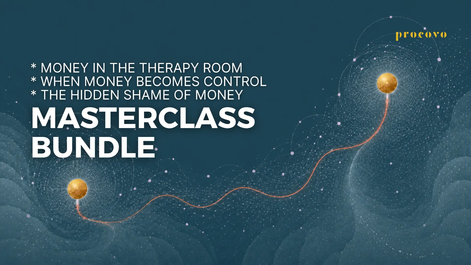 Trauma & Money masterclass bundle: Money in the Therapy Room, When Money Becomes Control, and The Hidden Shame of Money