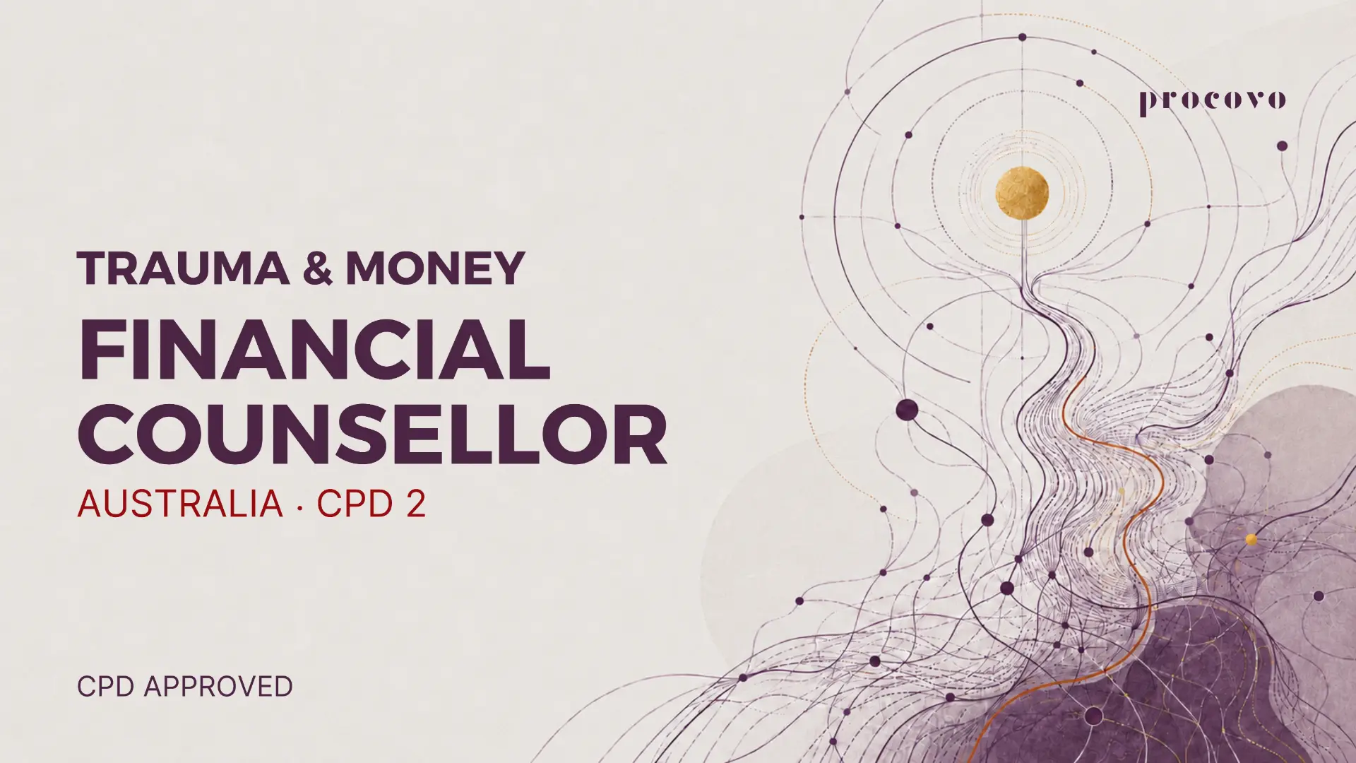 Trauma and Money CPD 2 course cover for Australian financial counsellors — advanced trauma-informed counselling training